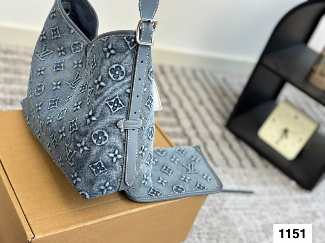 LV24 Limited Edition Denim Carryall Medium