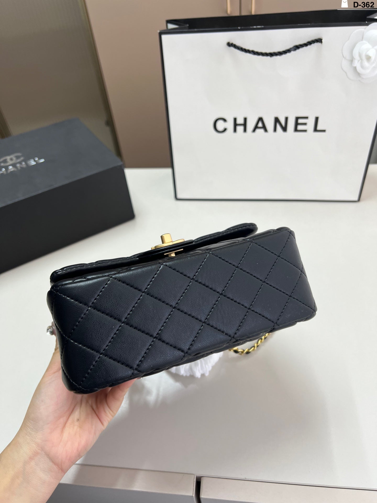 CHANEL Square Handle Bag
