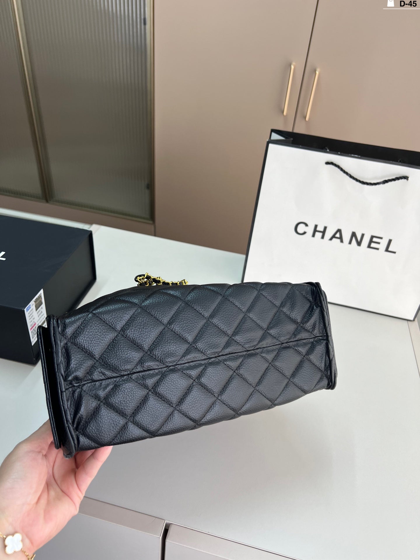 Chanel Hippie Underarm Tote Bag