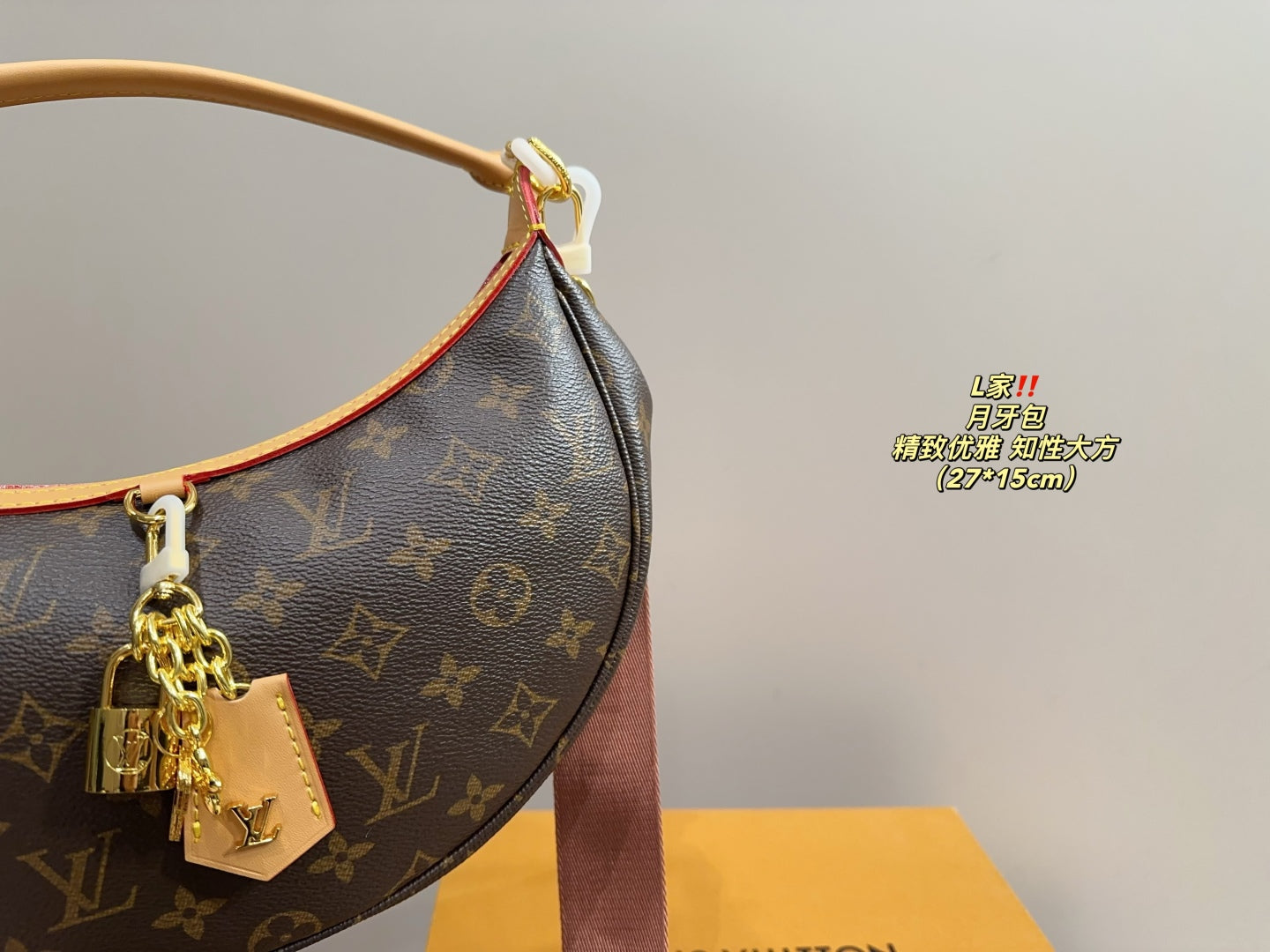 LV Carryall Crescent Bag