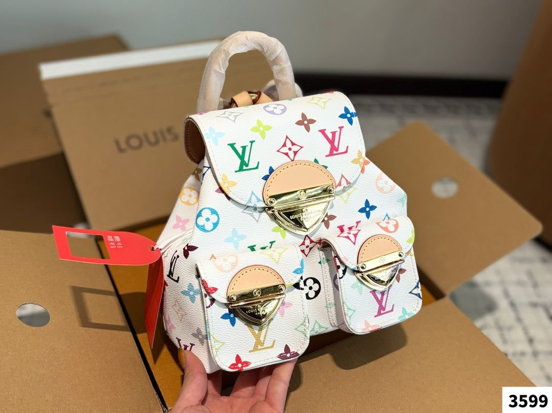 Lv Sakura Series Duma Backpack 🎒