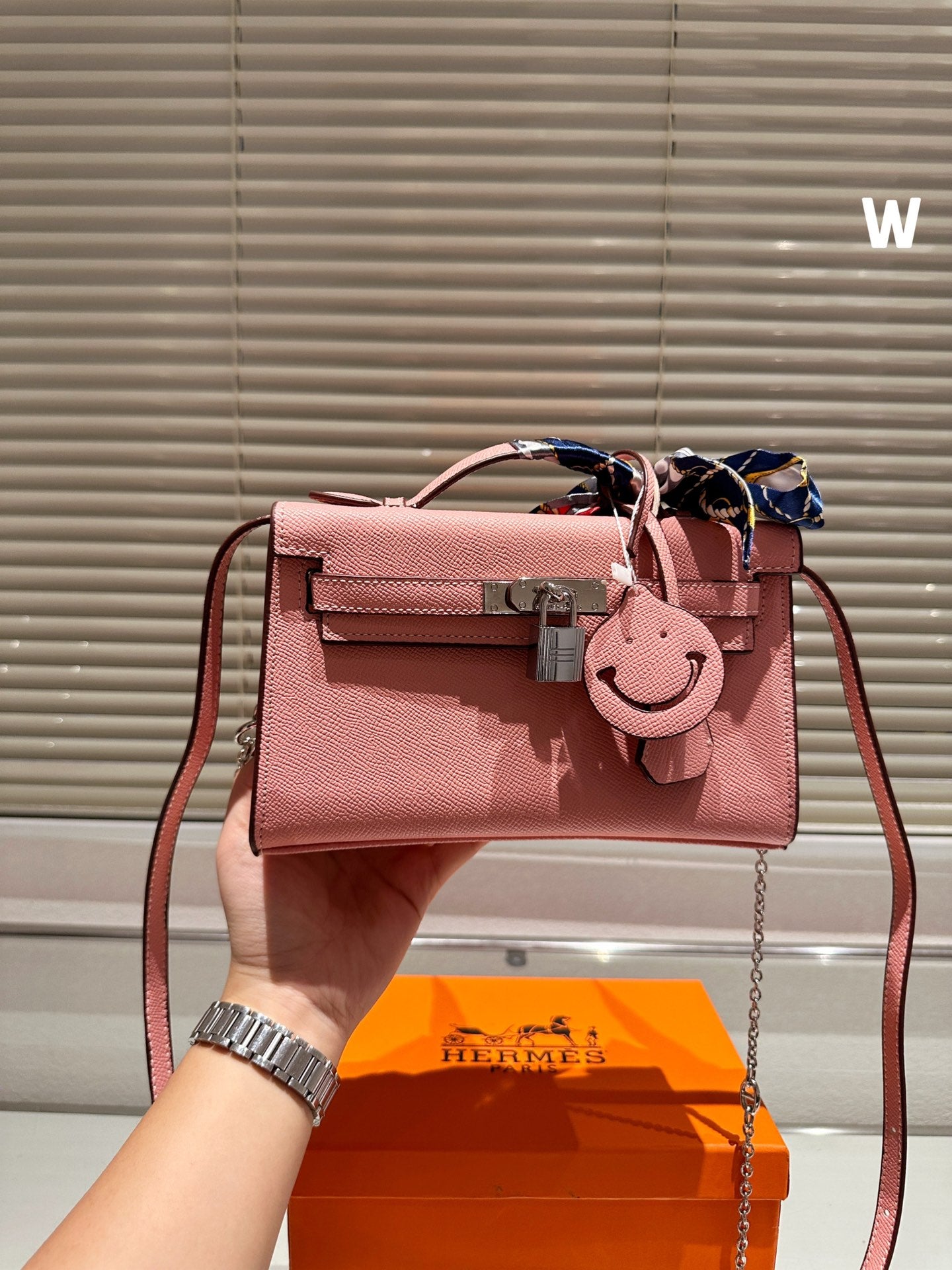 Hermès Crocodile-Pattern Kelly Bag