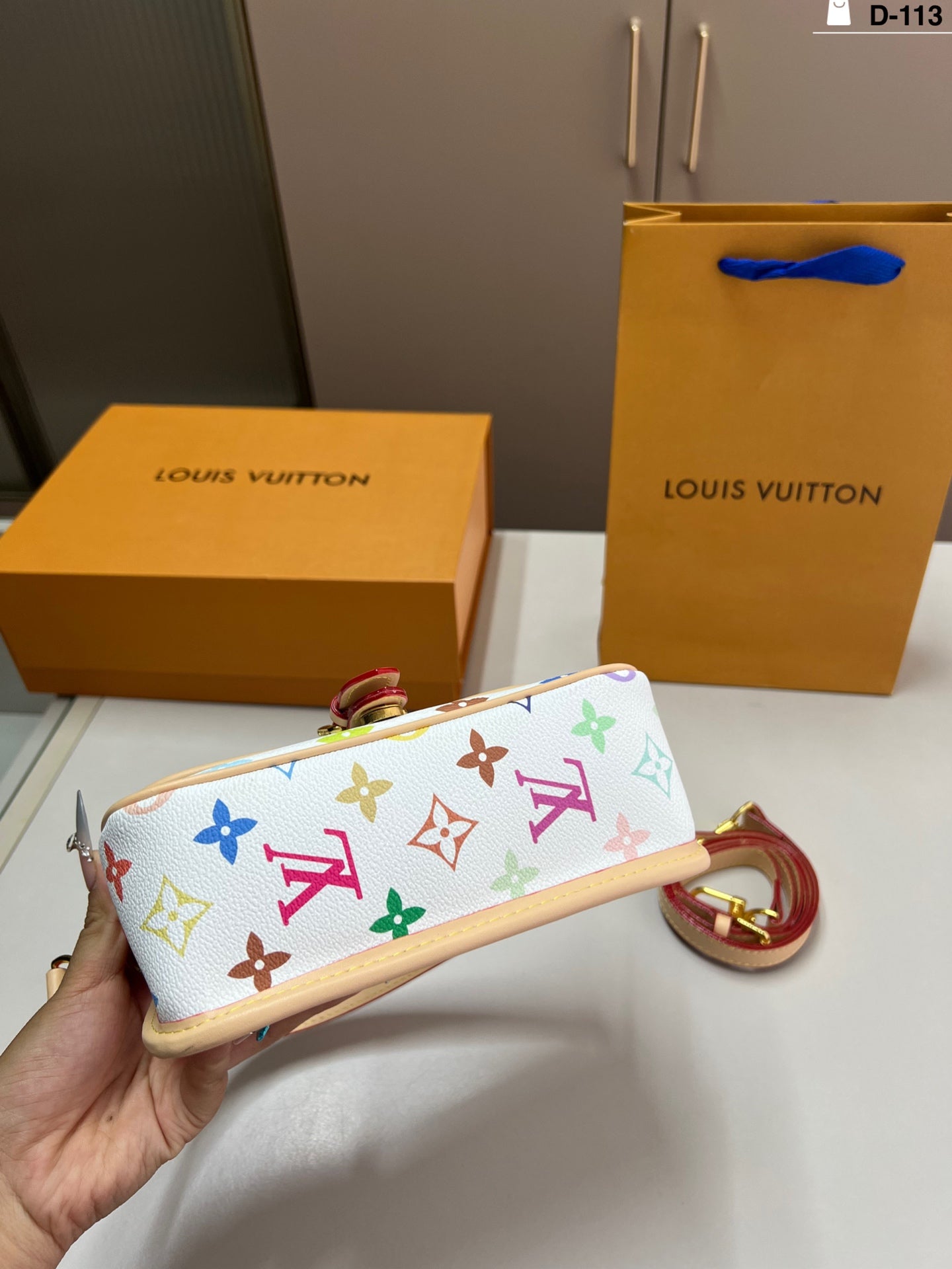 LV Louis Vuitton Mini Baguette Bag