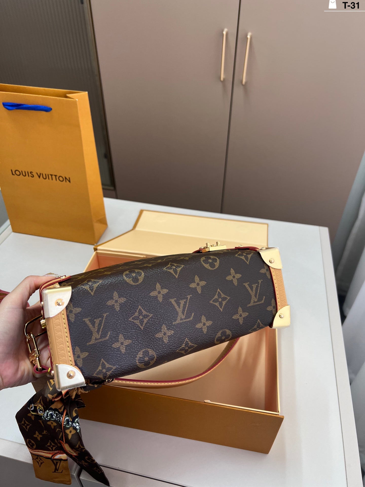 LV small suitcase