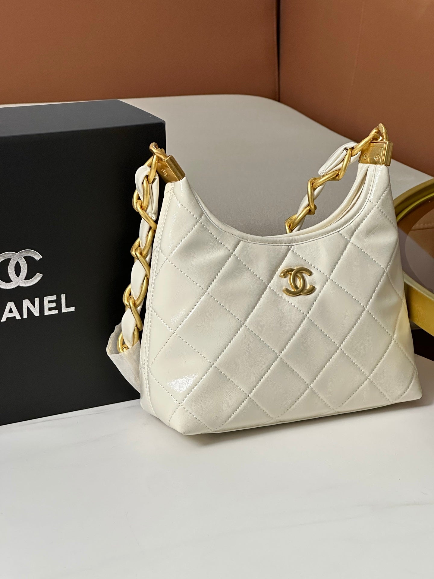 Chanel 2024 New Arrival Hobo Shoulder Bag