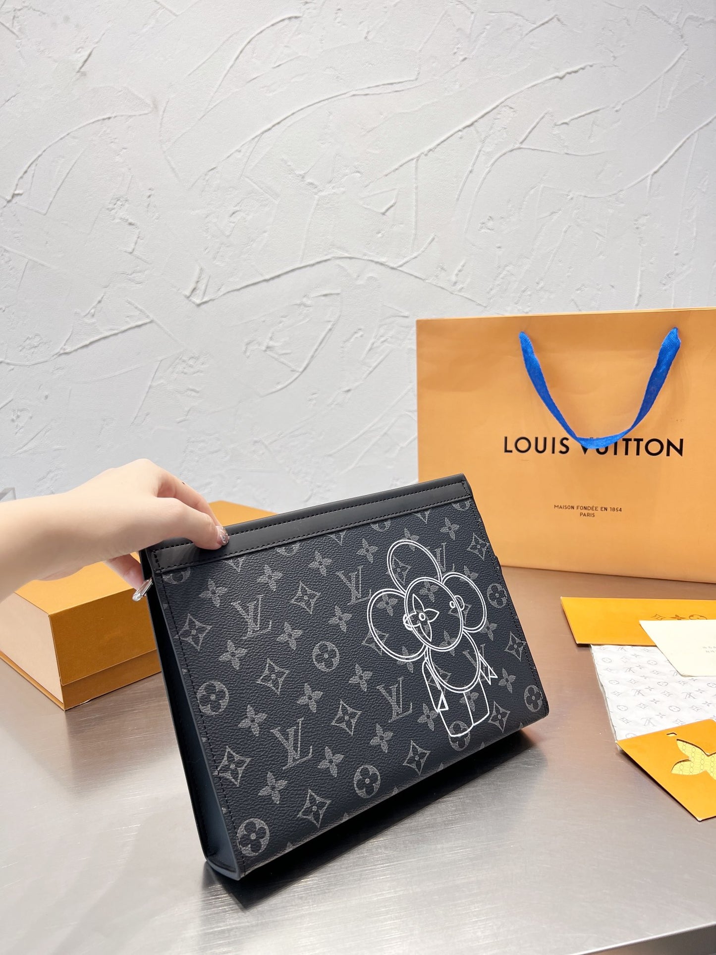 New LV Handbag and Toiletry Bag