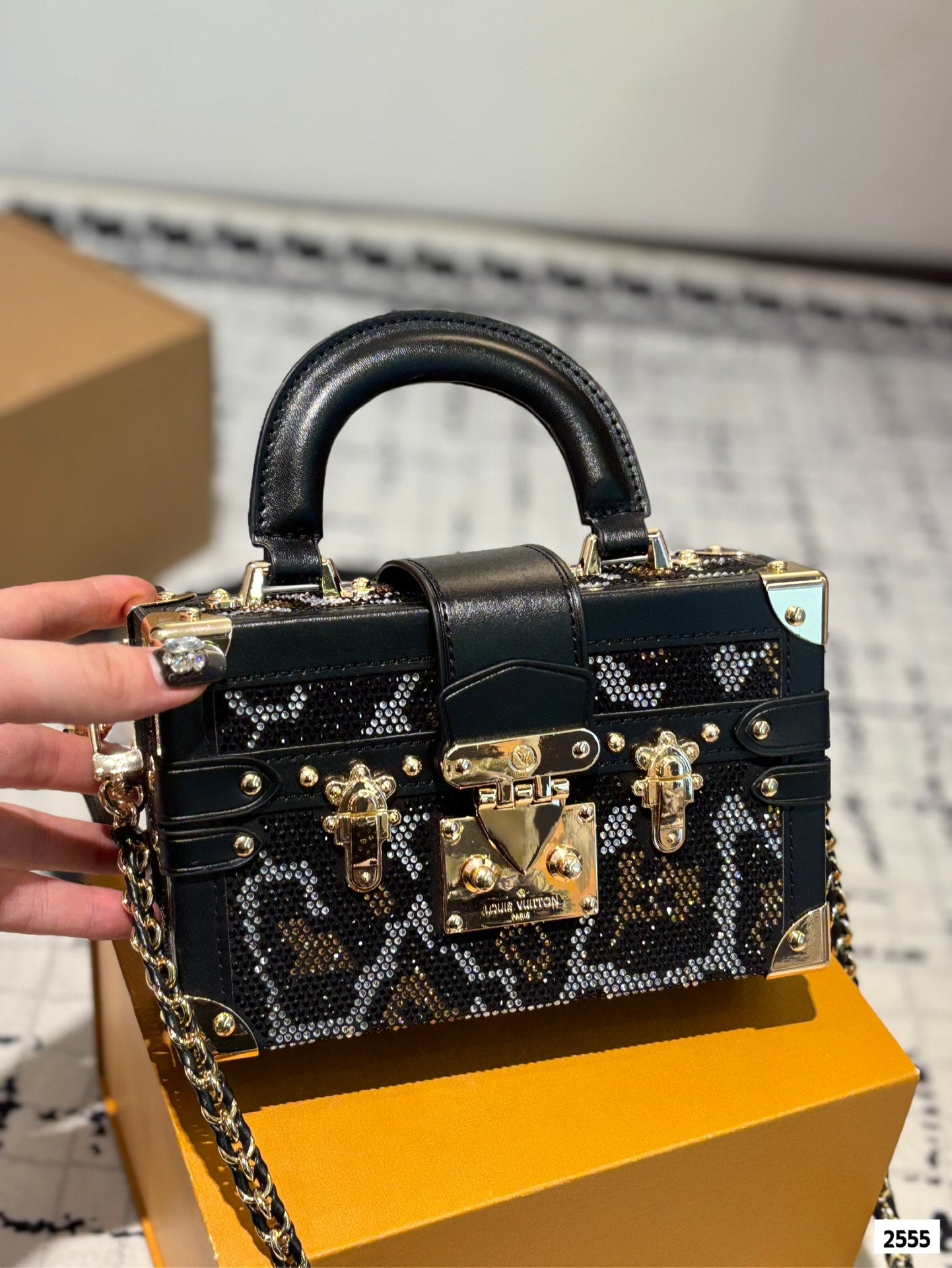 LV Small Hard Case Bag