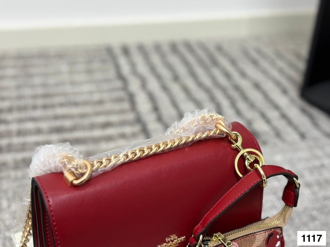 COACH Accordion Chain Bag