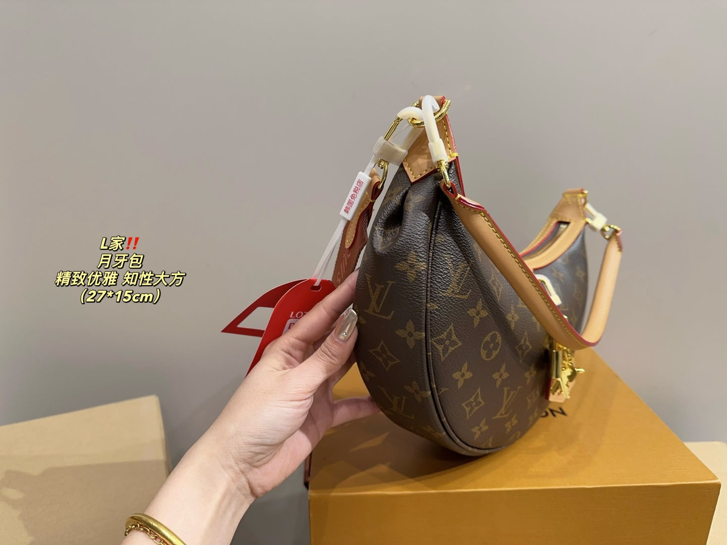 LV Carryall Crescent Bag