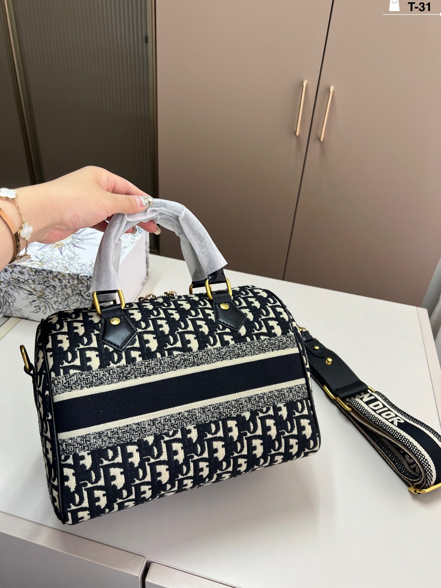 Dior Boston Pillow Bag