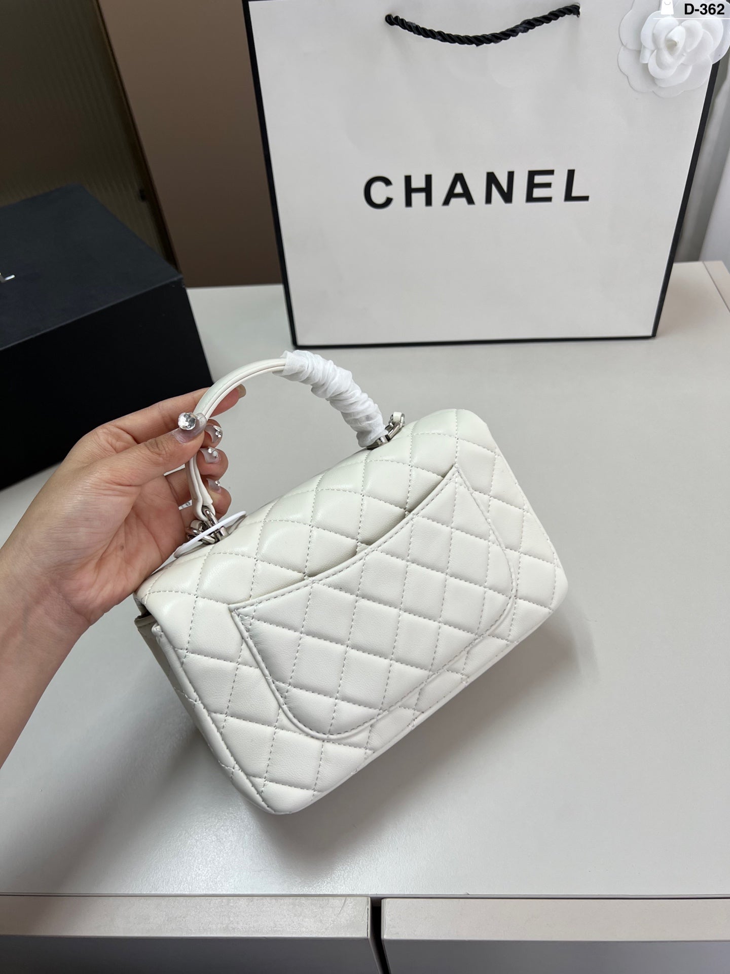 CHANEL Square Handle Bag