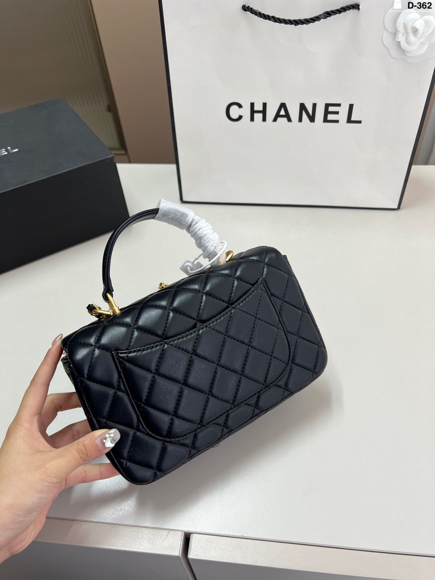 CHANEL Square Handle Bag
