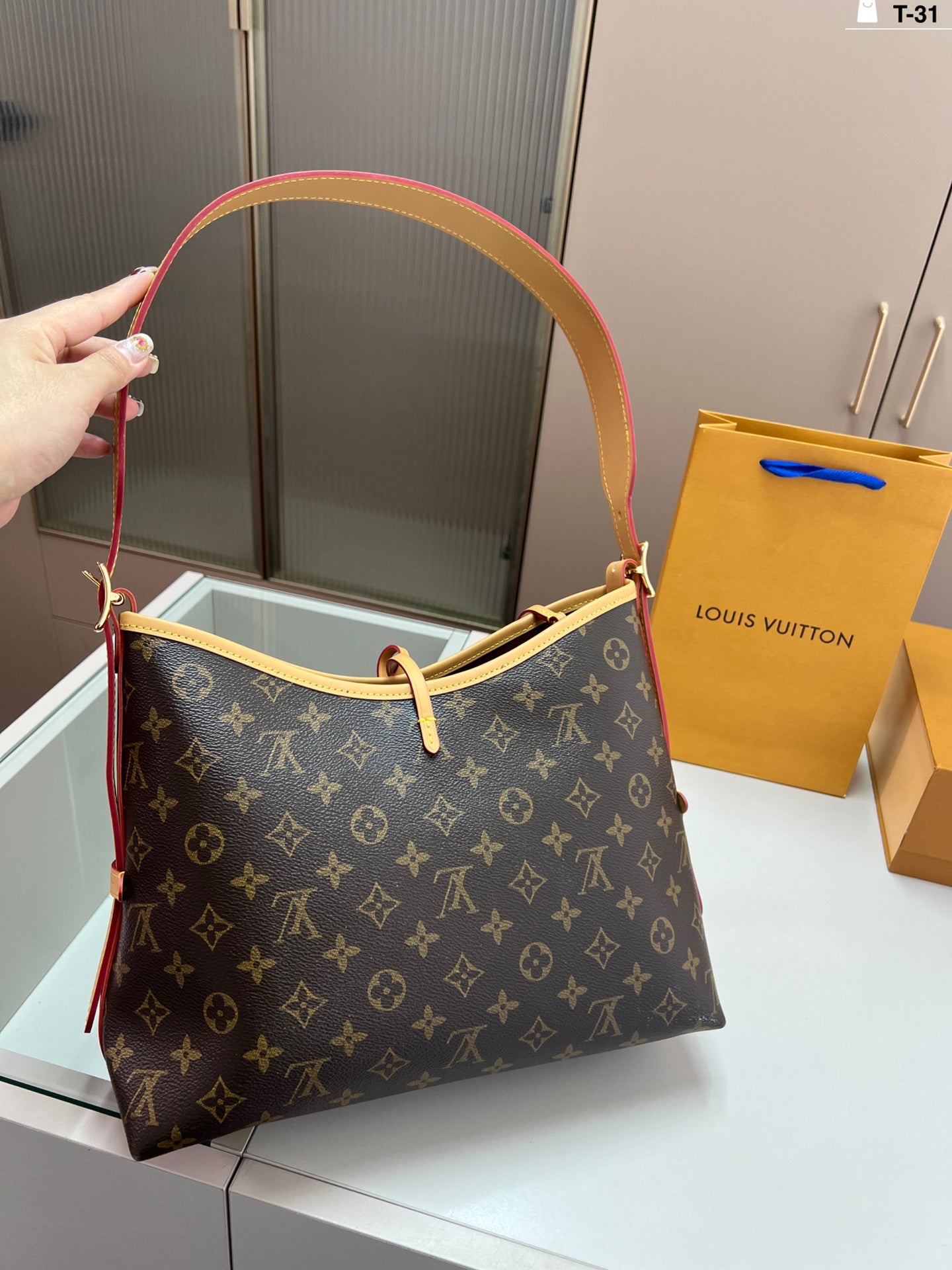 Louis Vuitton Carryall Shopping Bag