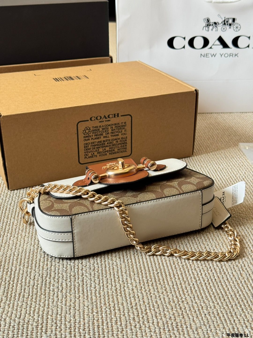 Coach Brie Turnlock Underarm Bag