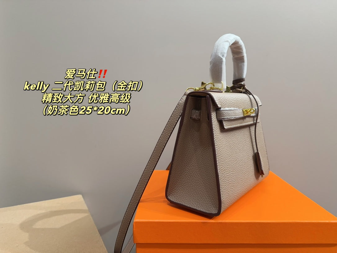 Hermès Kelly II (gold buckle)