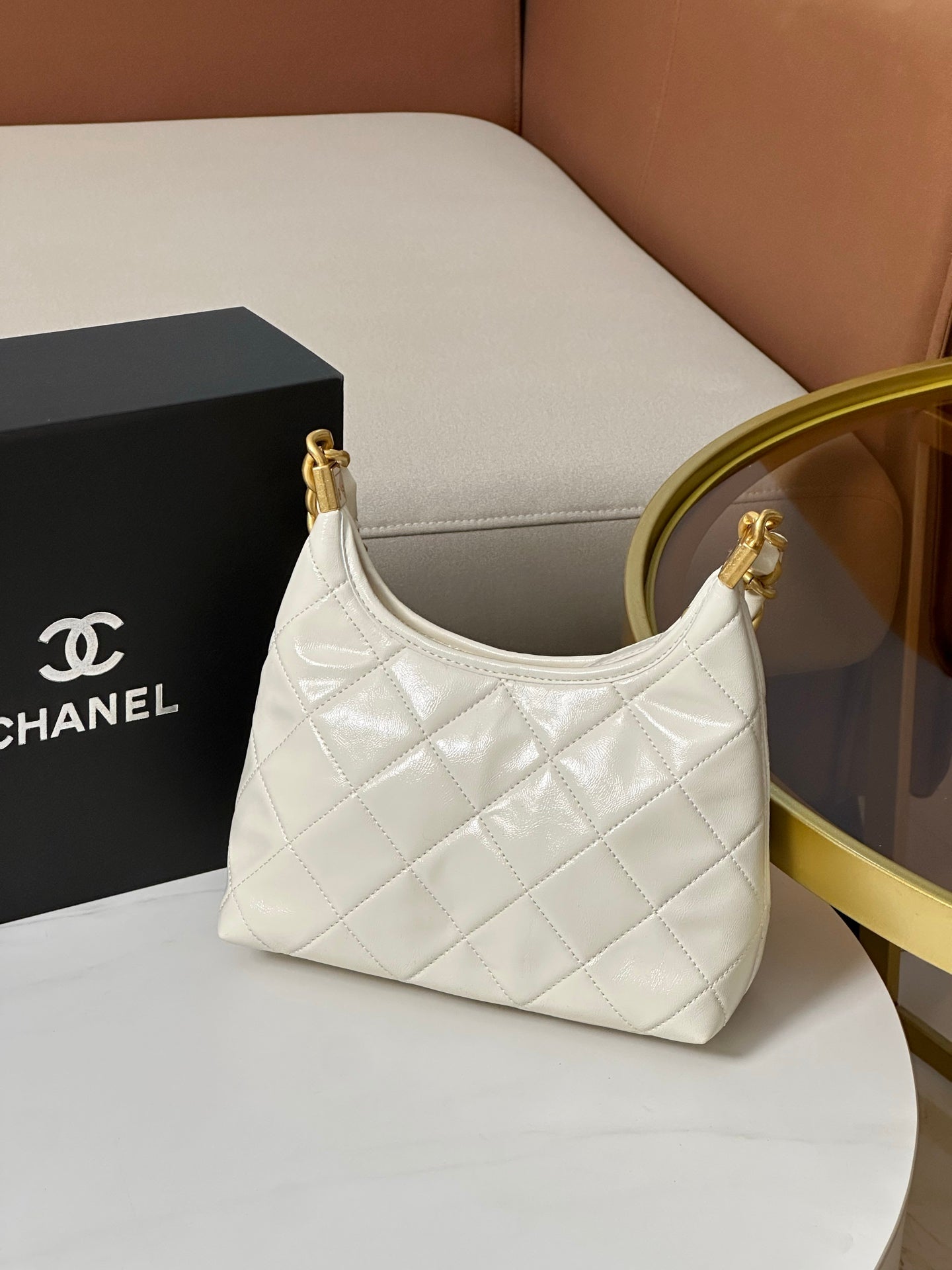 Chanel 2024 New Arrival Hobo Shoulder Bag