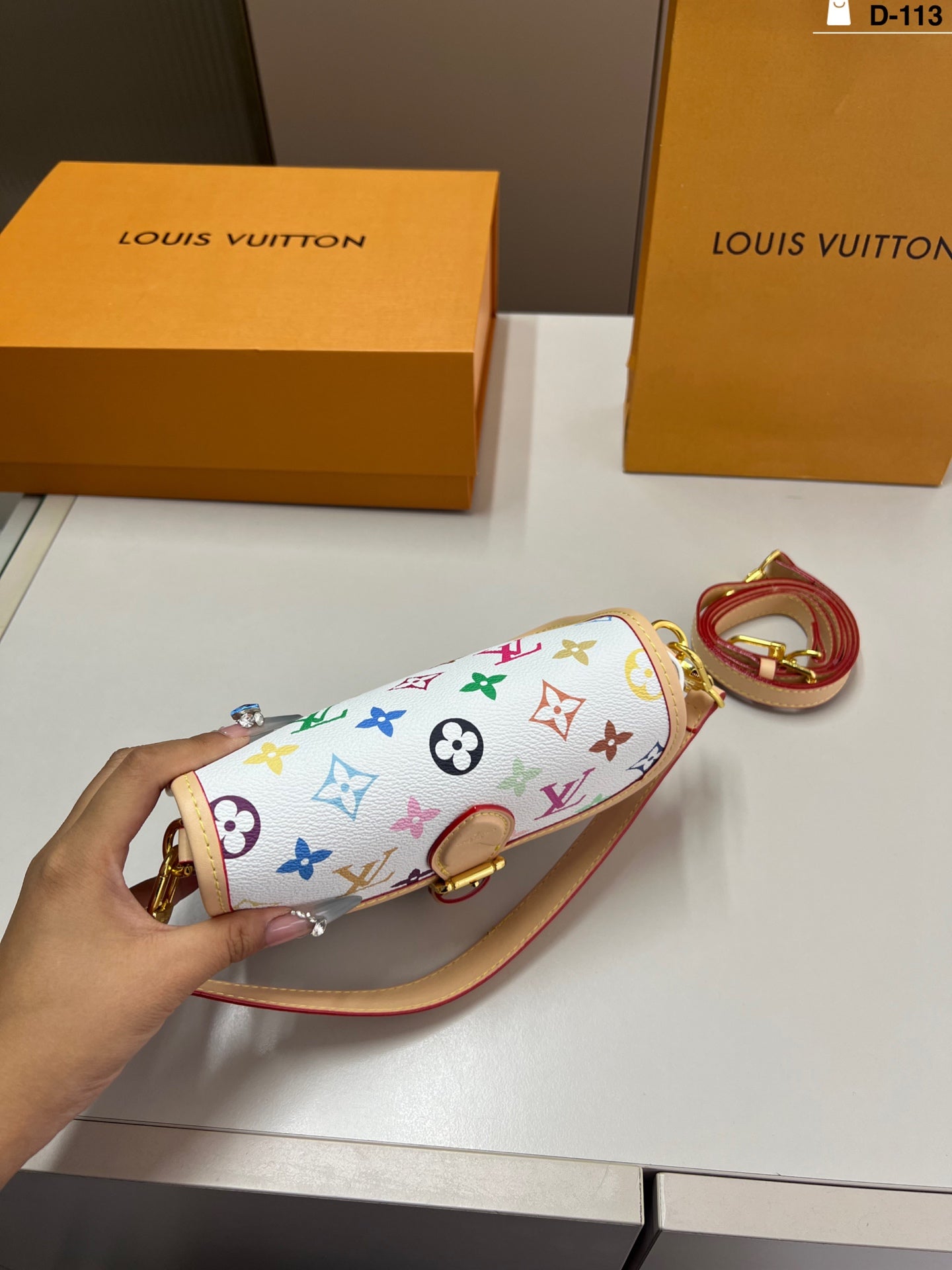 LV Louis Vuitton Mini Baguette Bag