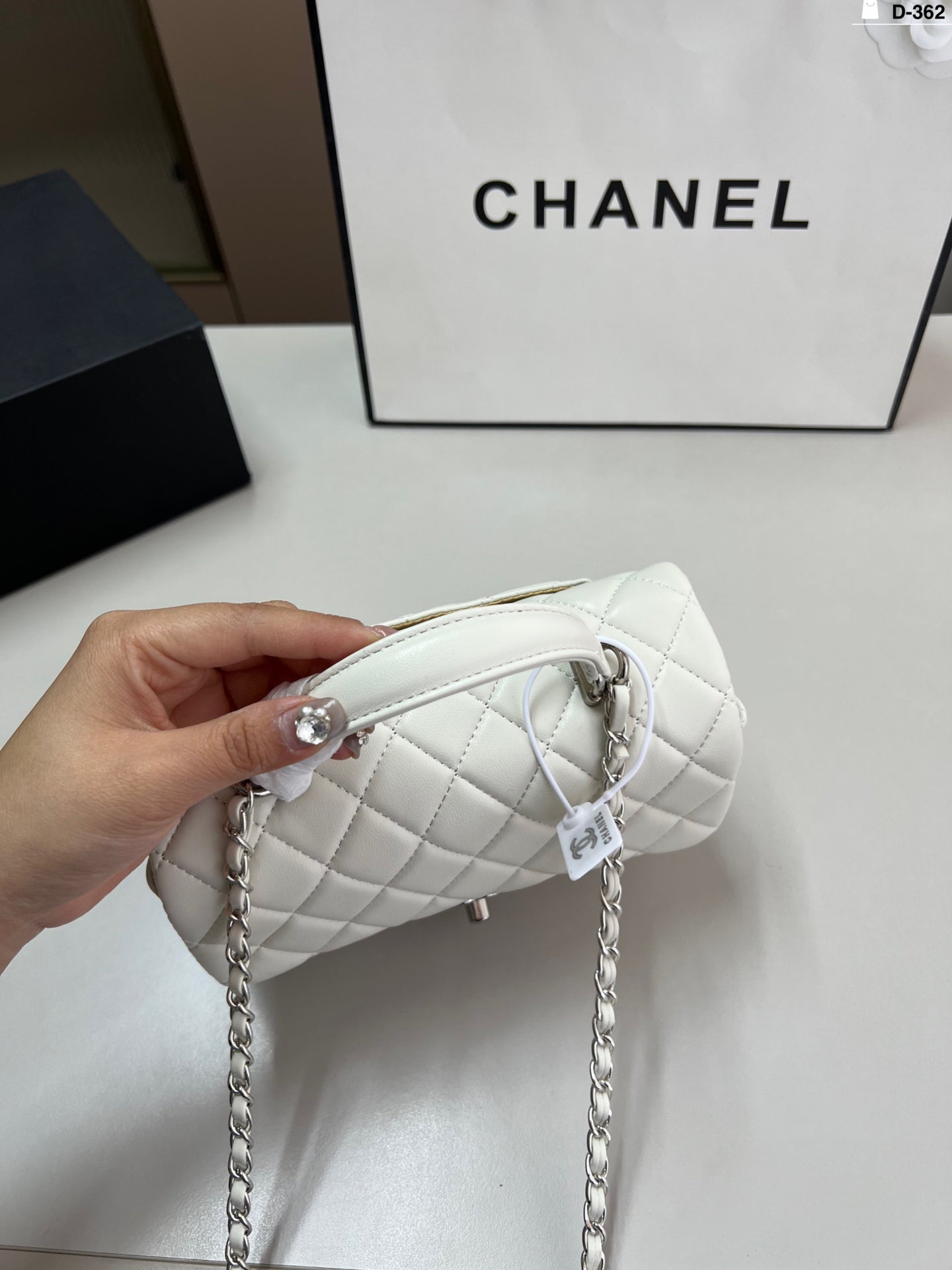 CHANEL Square Handle Bag