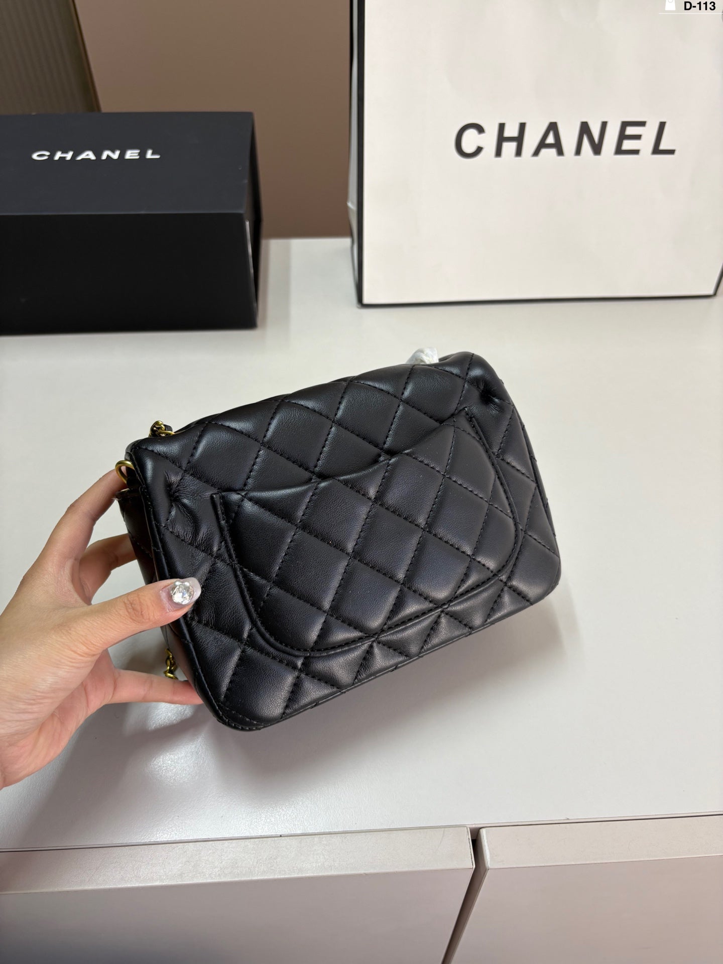 CHANEL Square Handle Bag