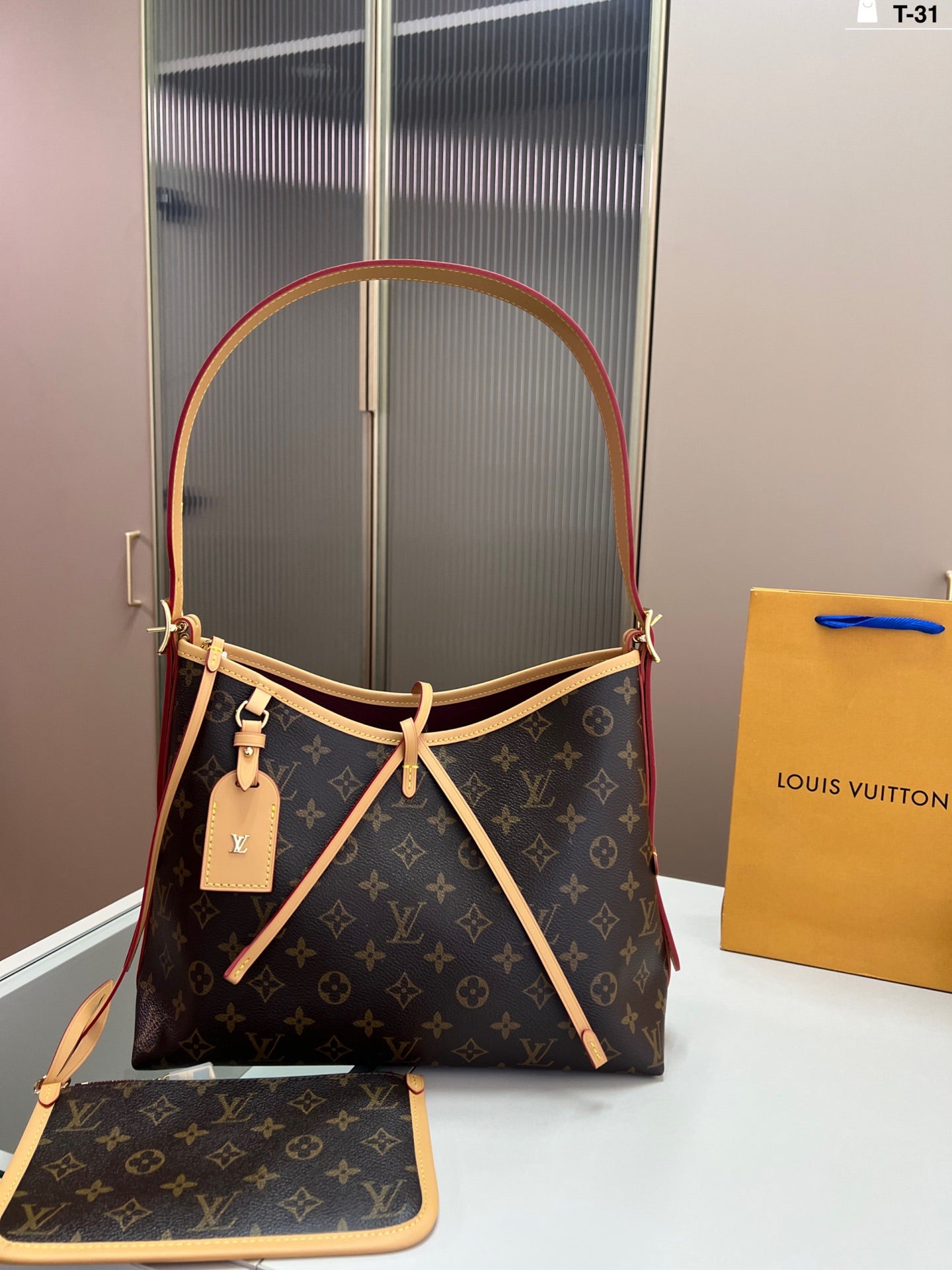 Louis Vuitton Carryall Shopping Bag