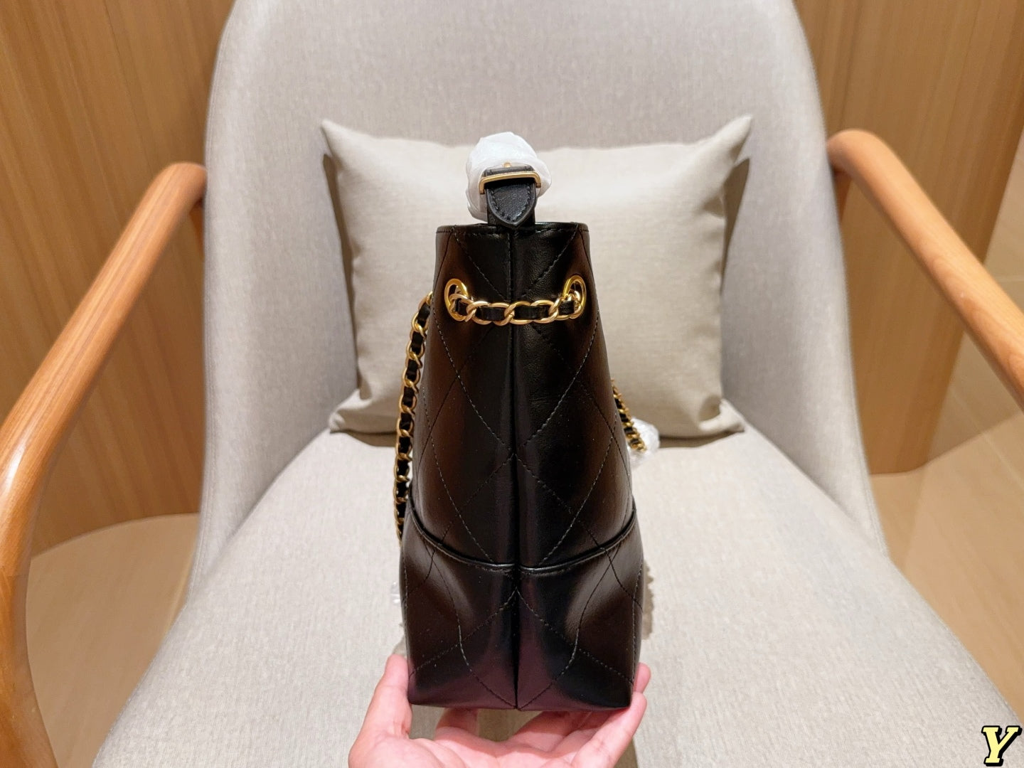 Chanel New 25a Tote Hobo Shopping Bag