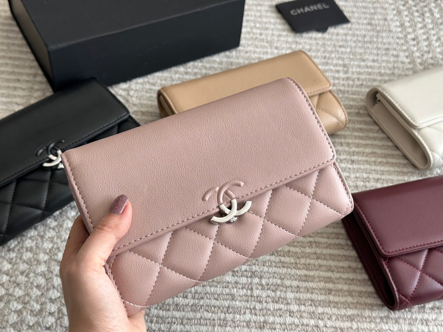 The new WOC Chanel Fortune Bag is a small carry-on bag