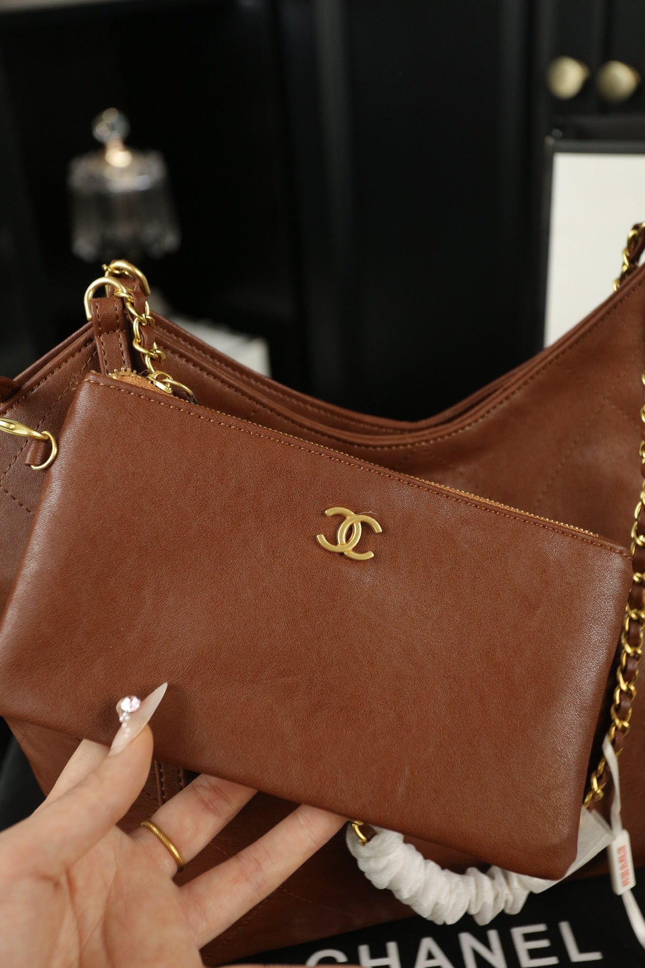 CHANEL Tote Bag, Shopping Bag, Shoulder Handbag, Chain Bag