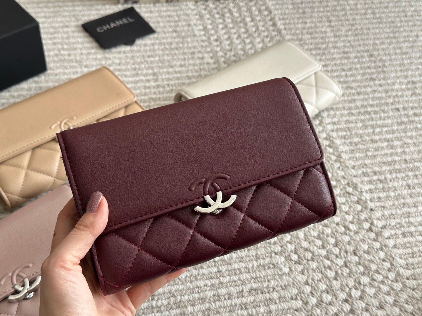 The new WOC Chanel Fortune Bag is a small carry-on bag