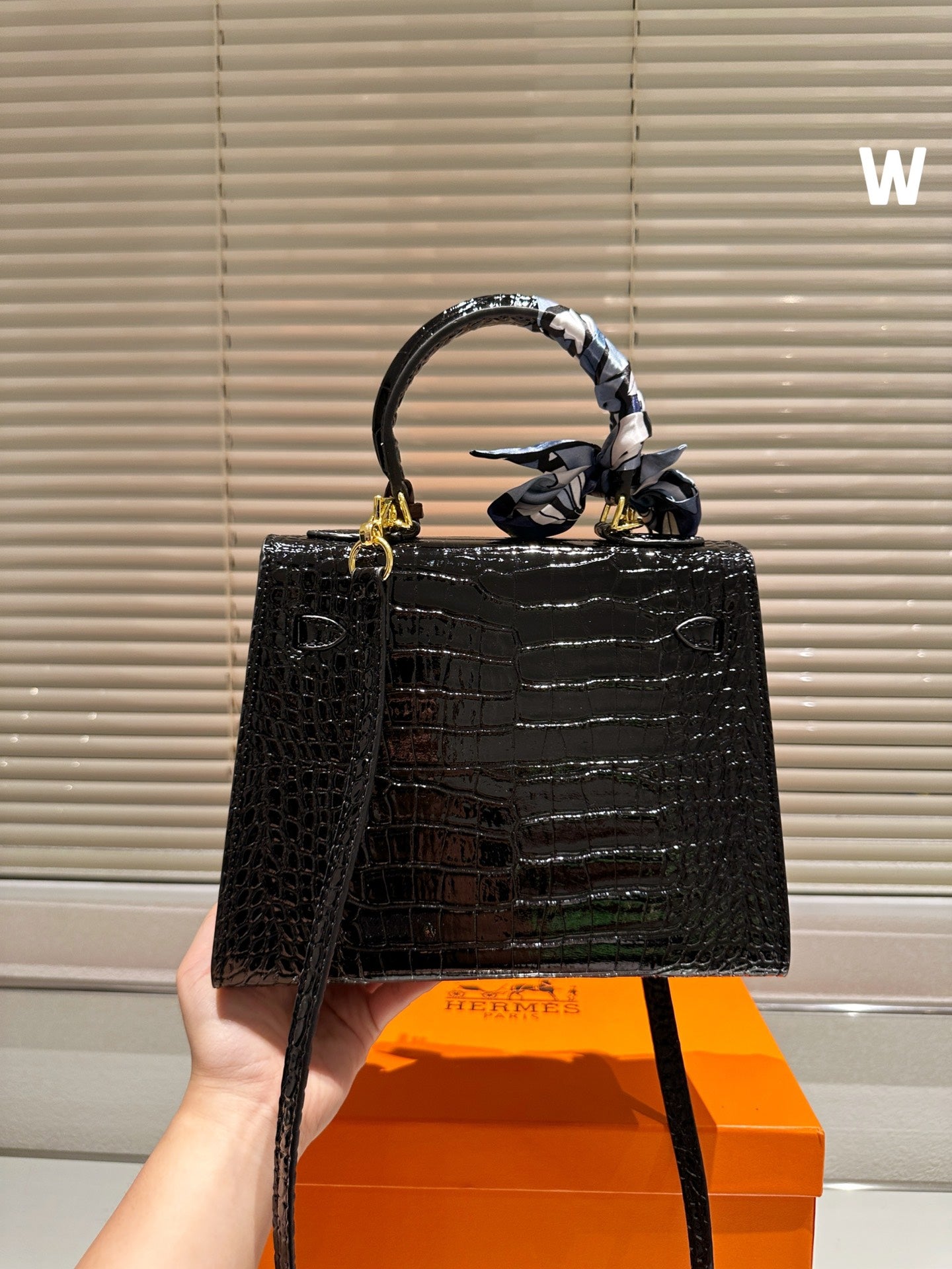 Hermès Crocodile Kelly Bag