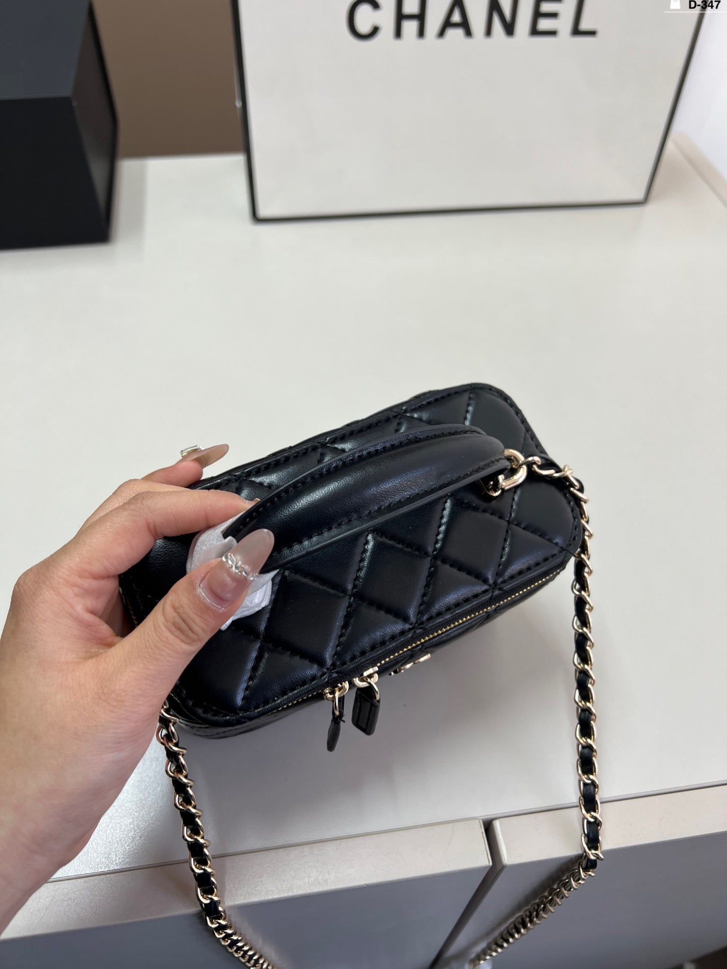 Chanel Handle Cosmetic Box