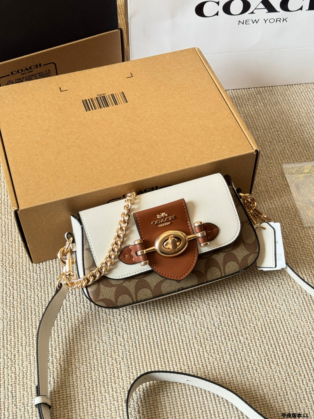 Coach Brie Turnlock Underarm Bag