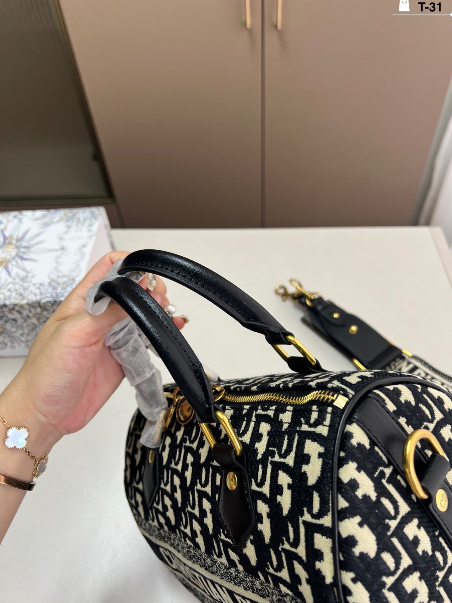 Dior Boston Pillow Bag