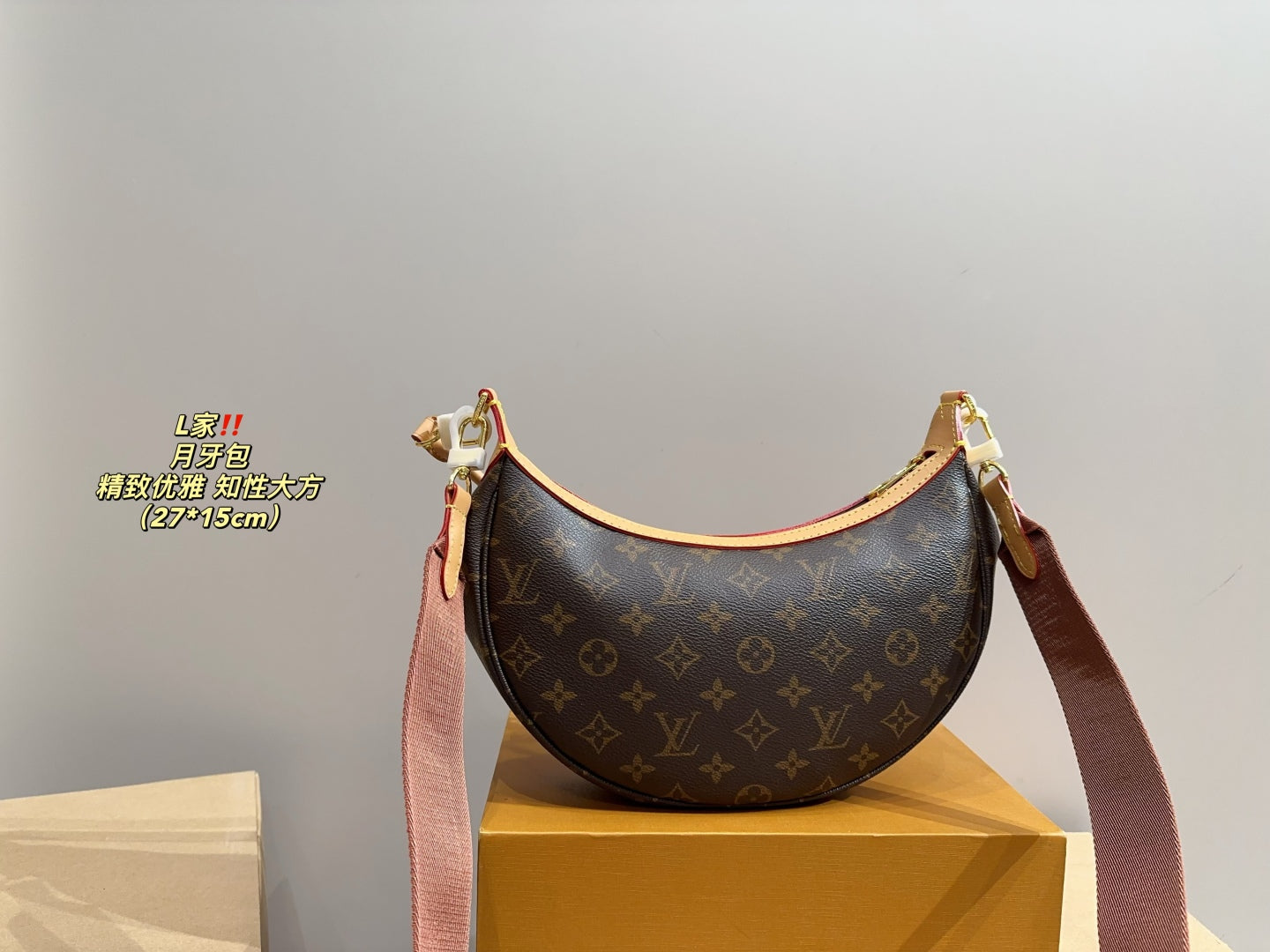 LV Carryall Crescent Bag