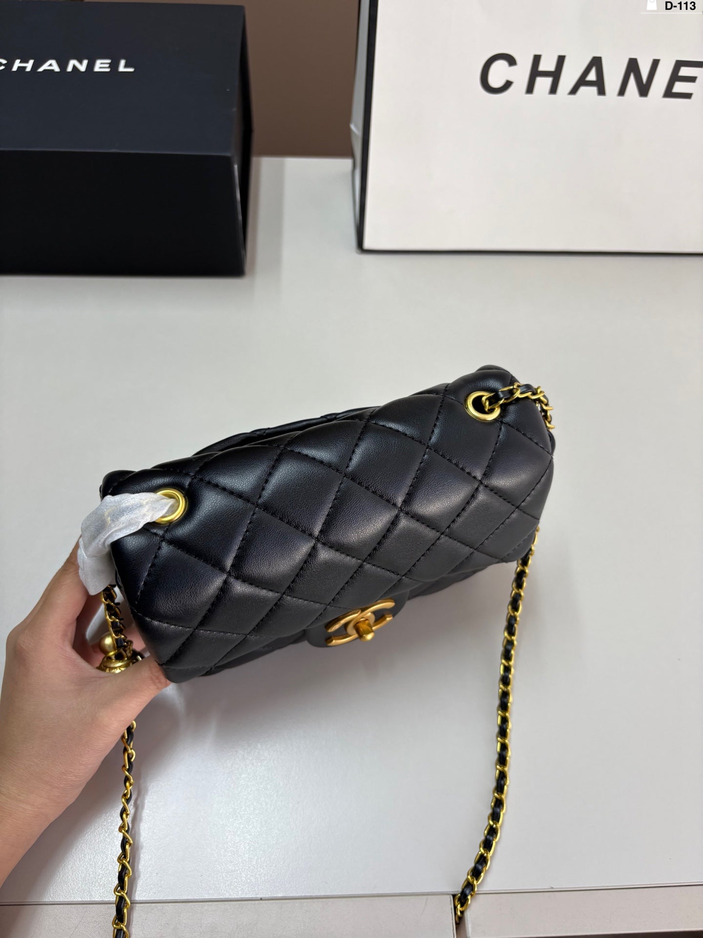 CHANEL Square Handle Bag