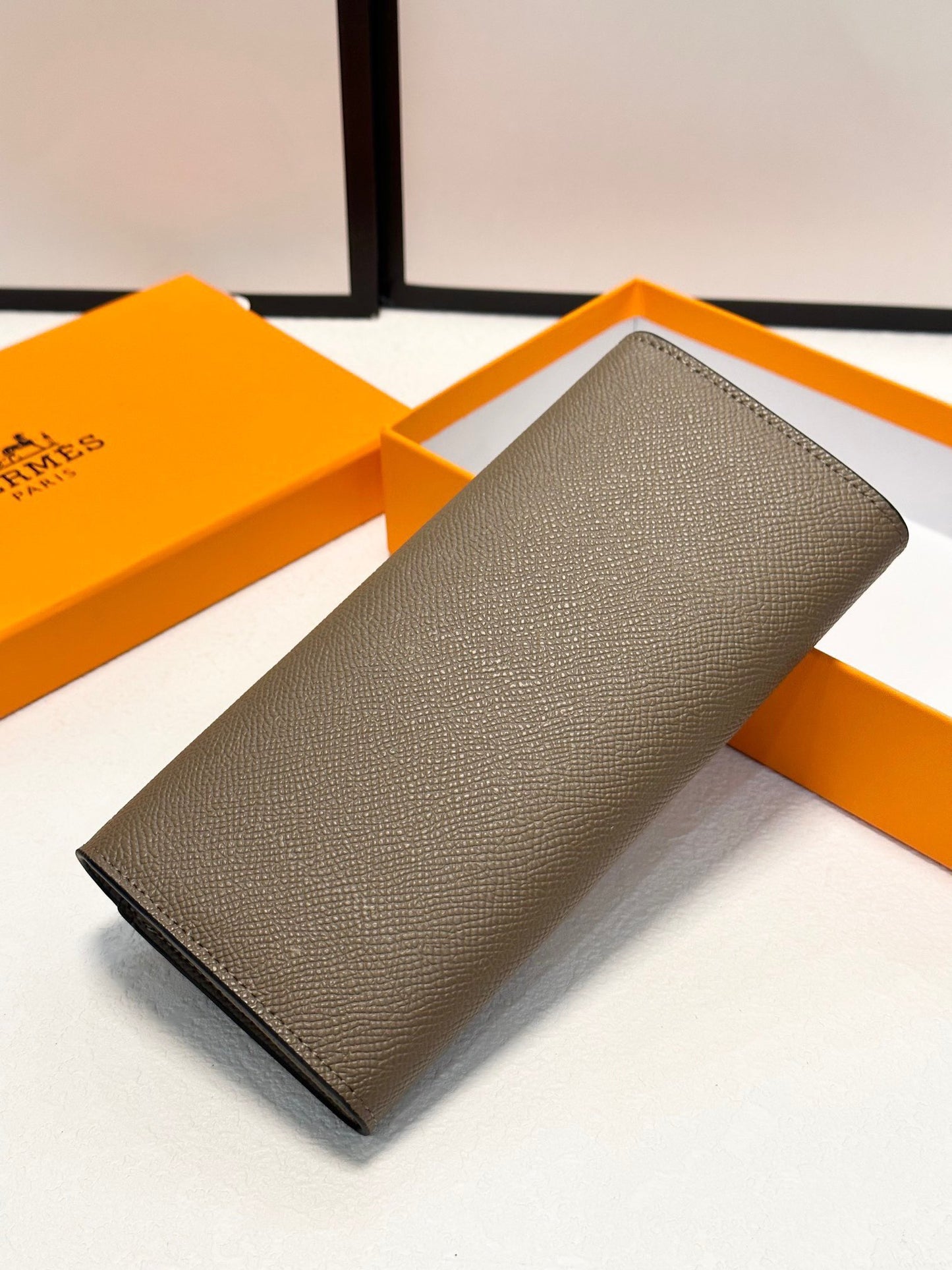 Premium imported Hermès saffiano leather