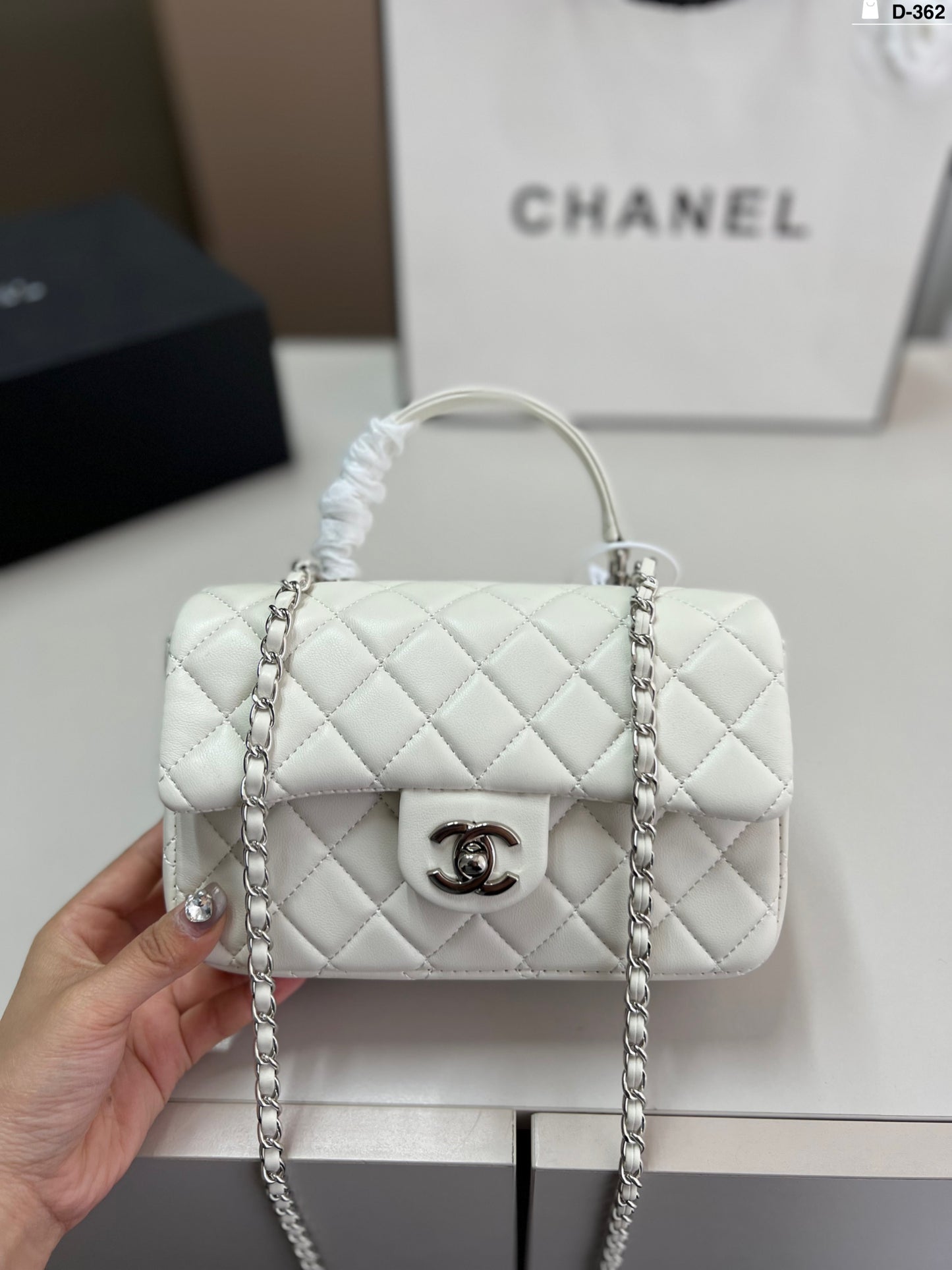 CHANEL Square Handle Bag