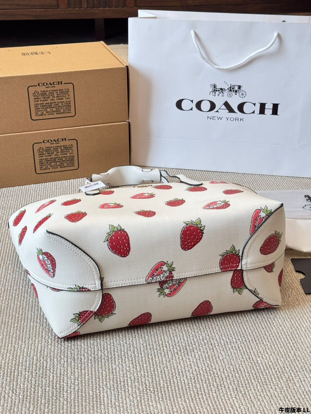 Coach City Tote Strawberry 🍓