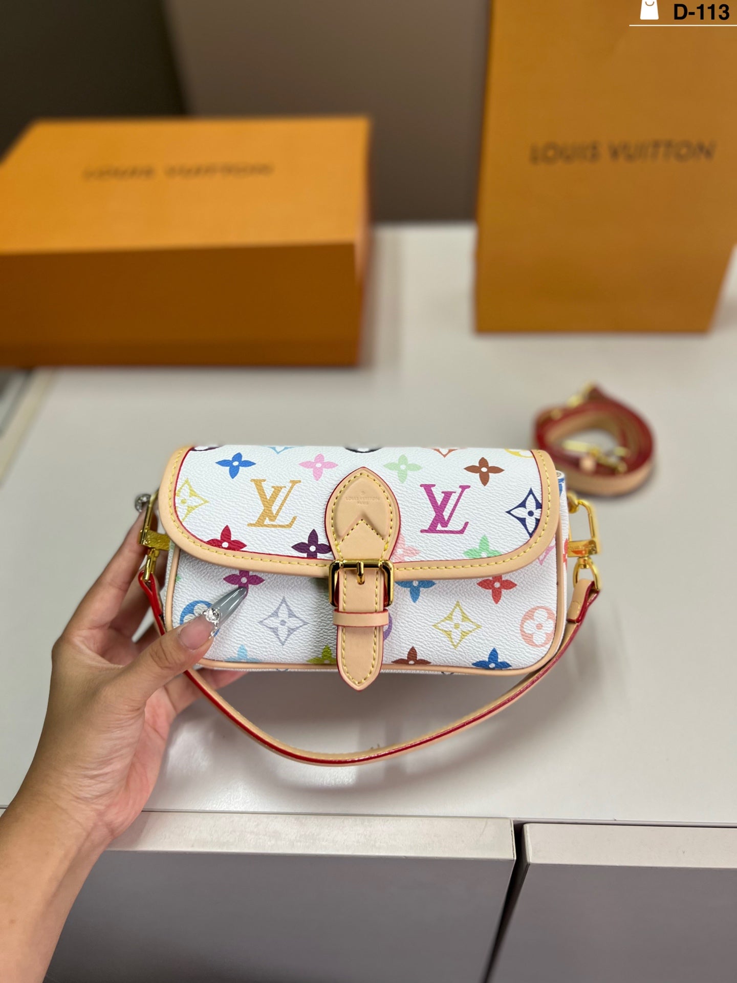 LV Louis Vuitton Mini Baguette Bag