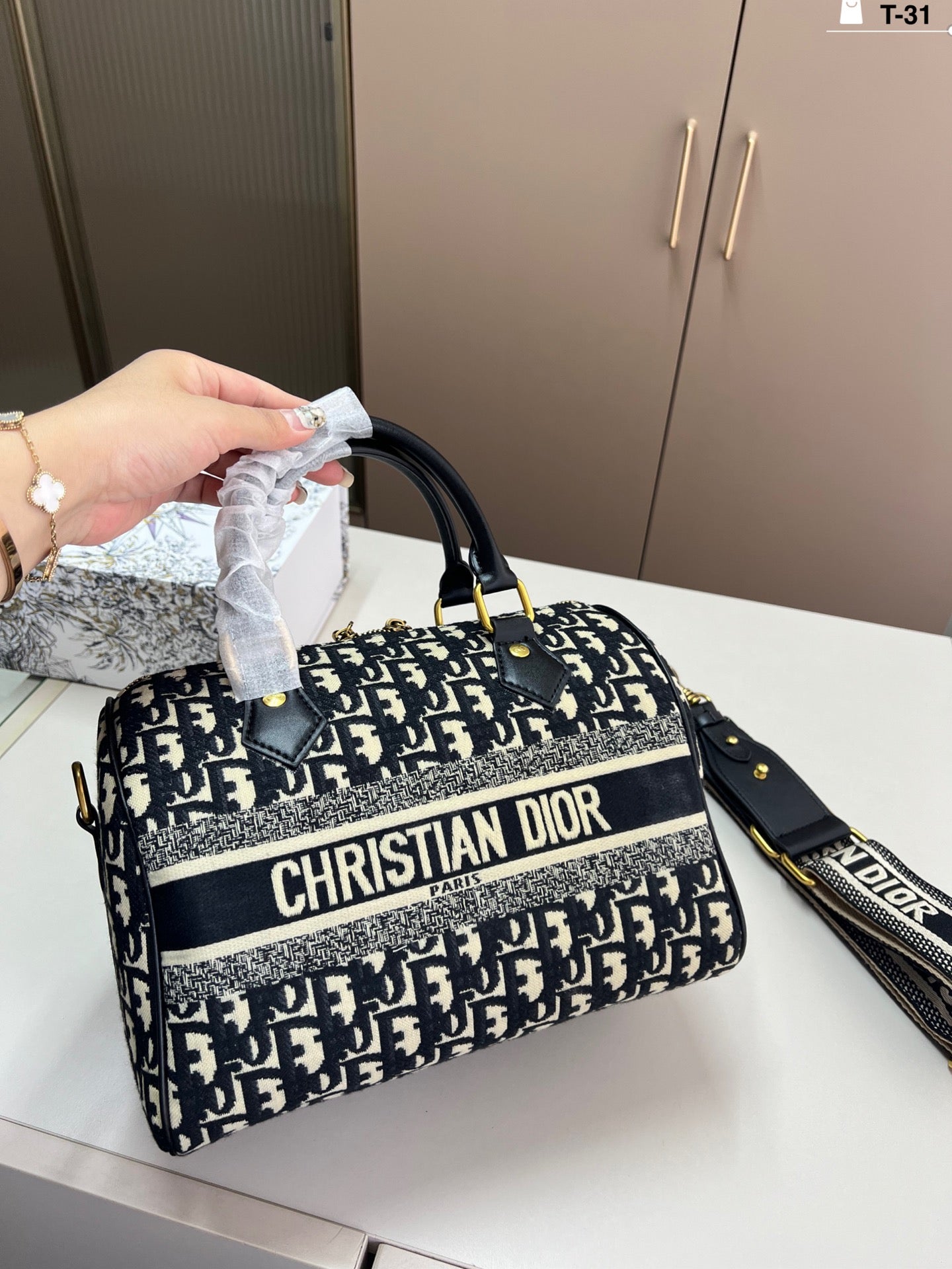 Dior Boston Pillow Bag