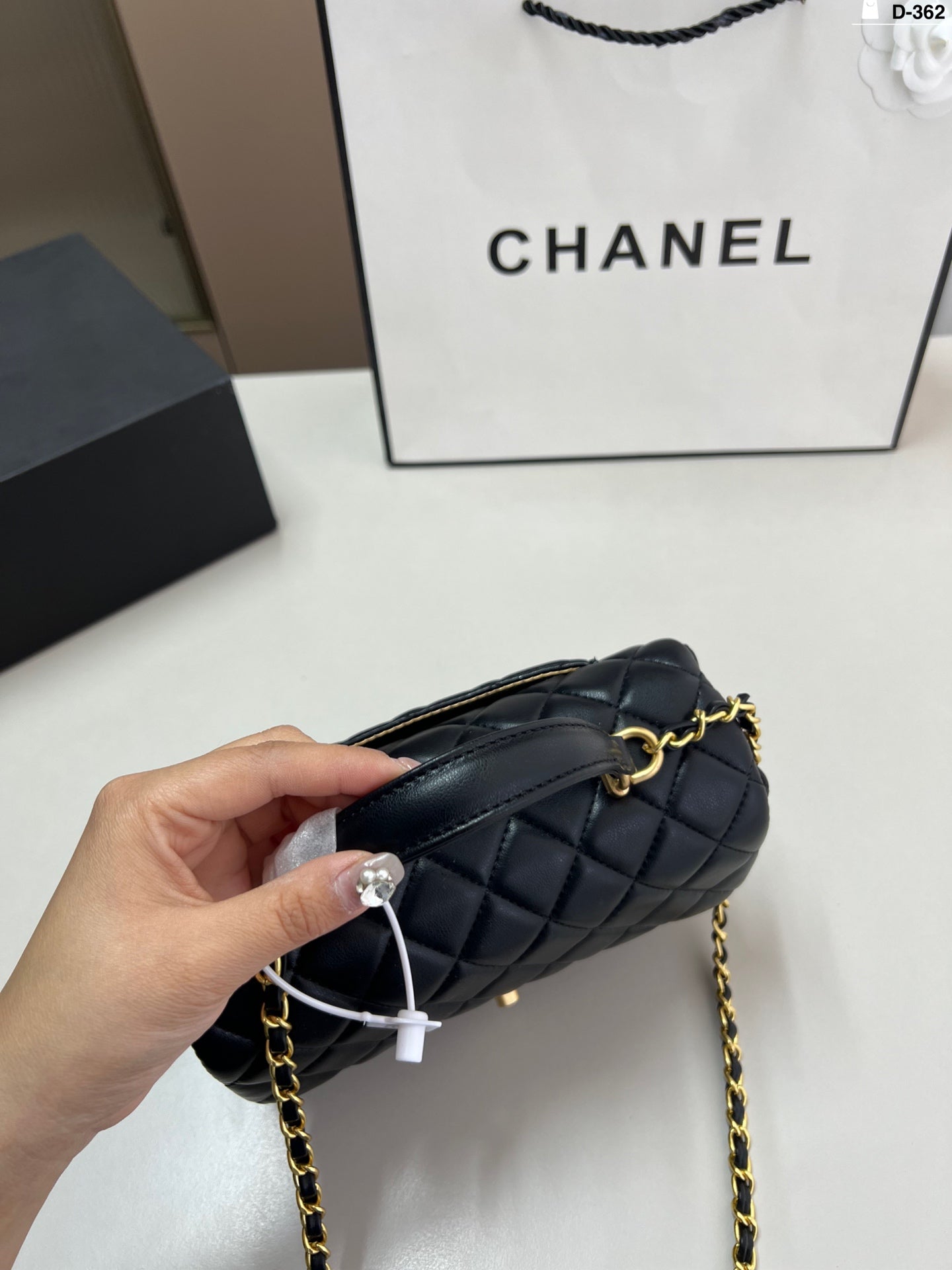 CHANEL Square Handle Bag