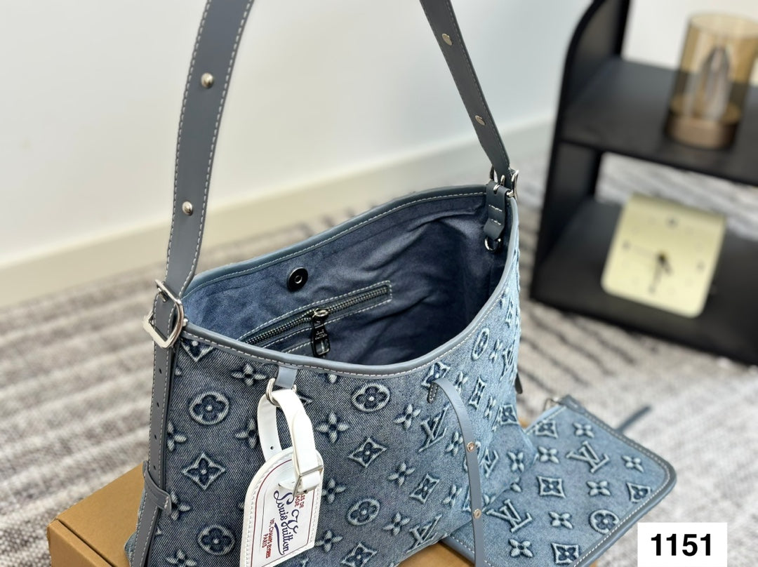 LV24 Limited Edition Denim Carryall Medium