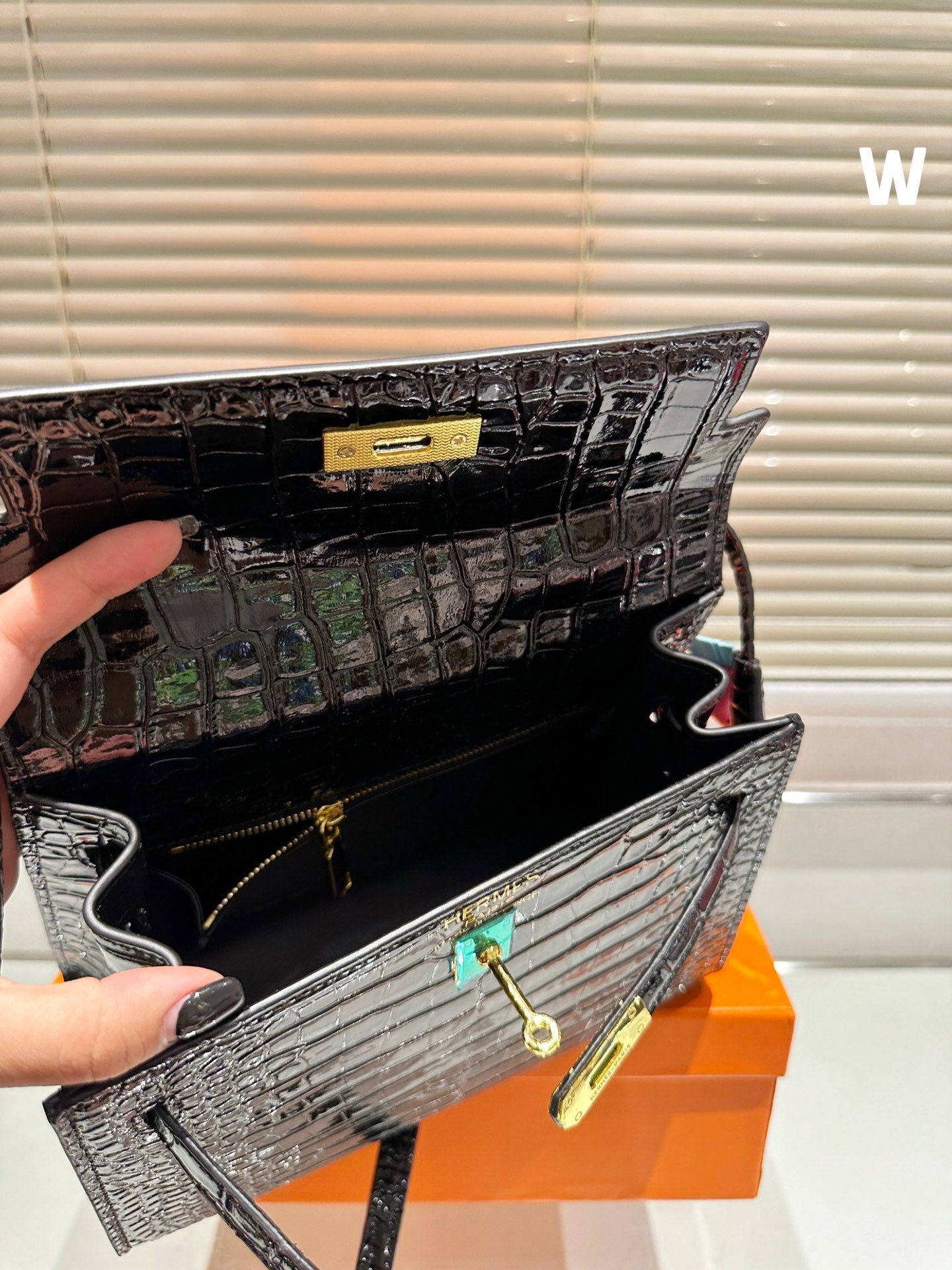 Hermès Crocodile Kelly Bag