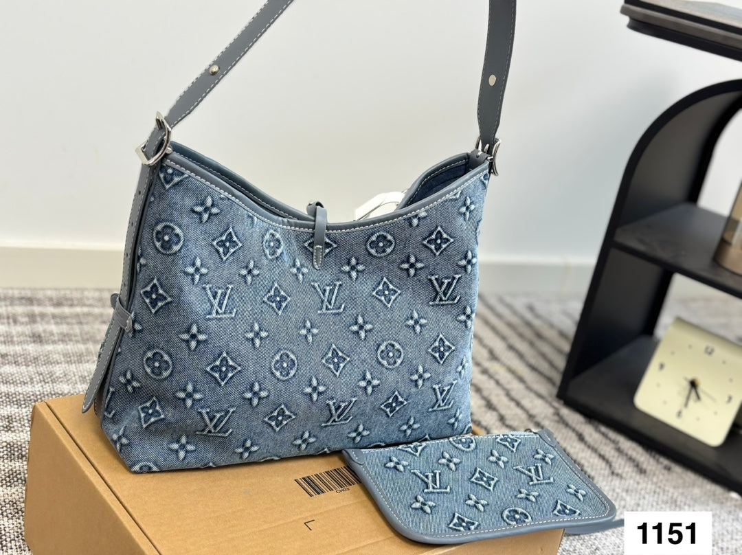 LV24 Limited Edition Denim Carryall Medium