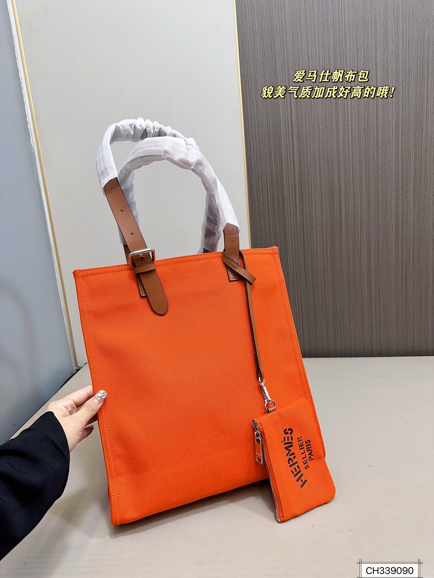 Hermès Canvas Bag