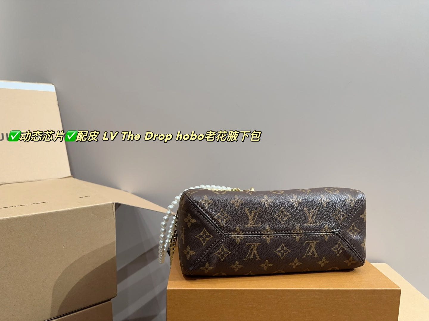 LV The Drop Hobo Monogram Underarm Bag