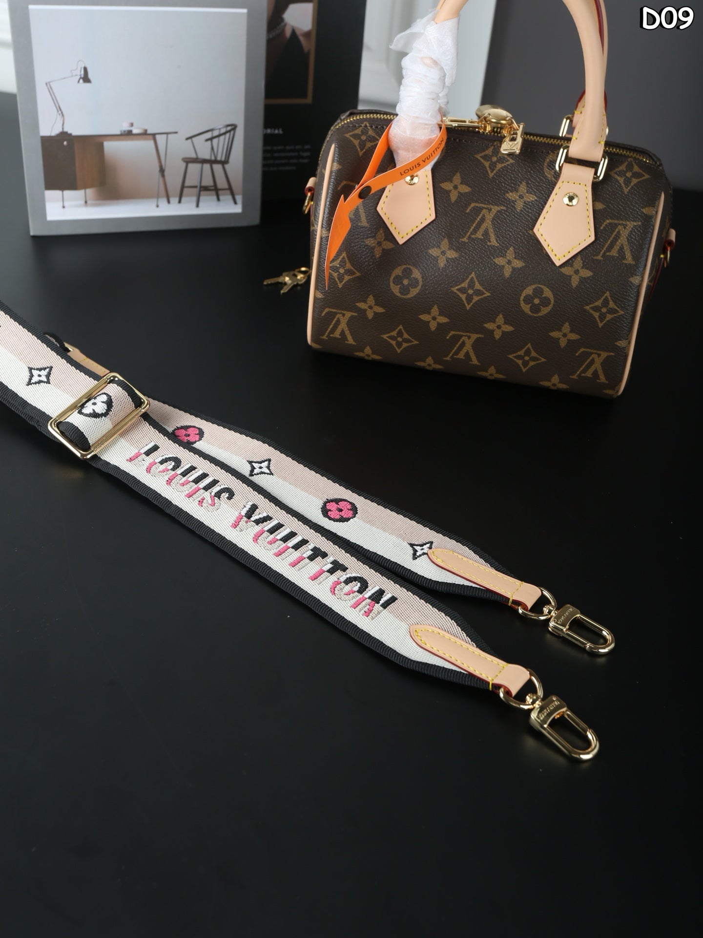 LV Speedy 20 Pillow Bag Handbag Shoulder Bag Crossbody Bag