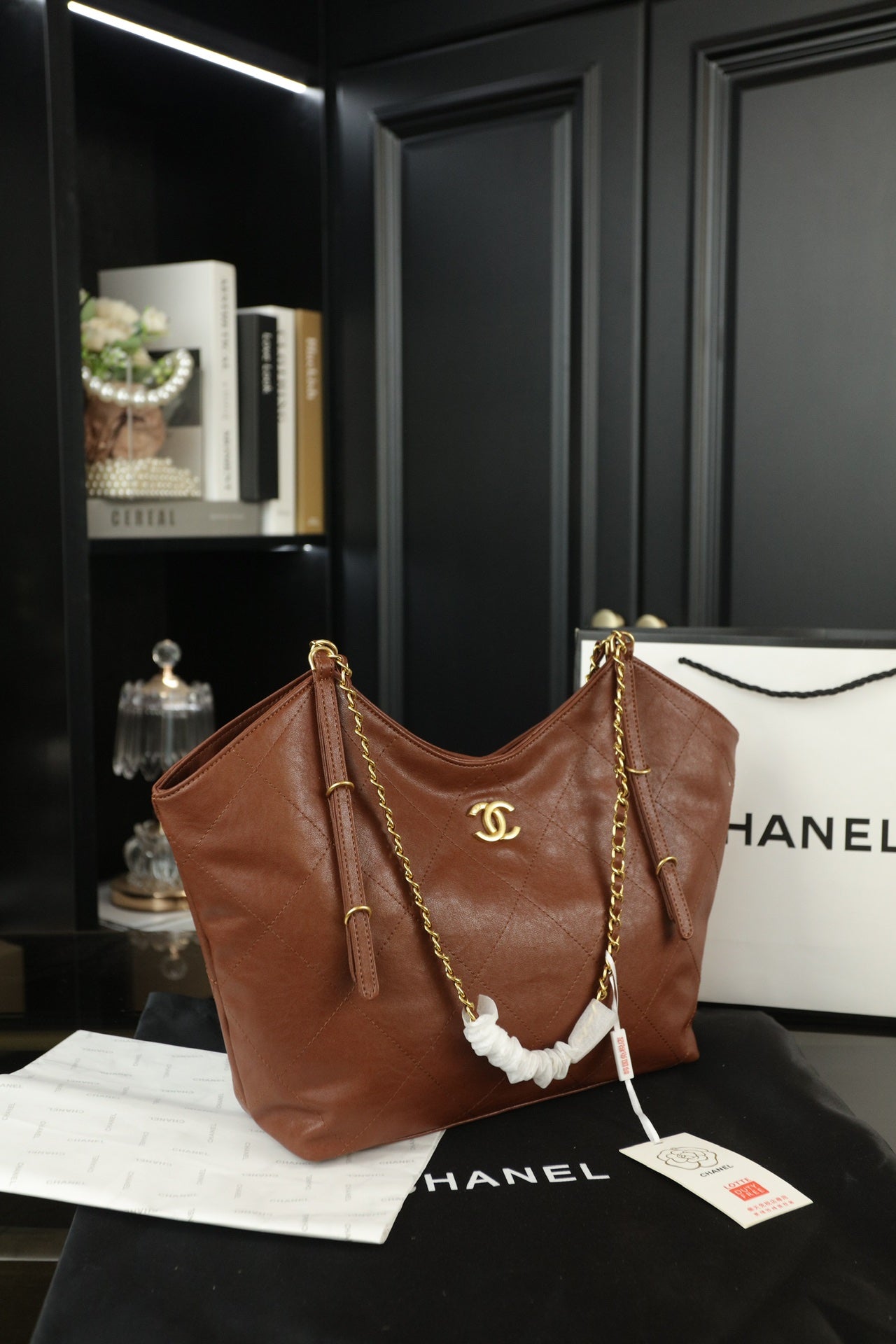 CHANEL Tote Bag, Shopping Bag, Shoulder Handbag, Chain Bag