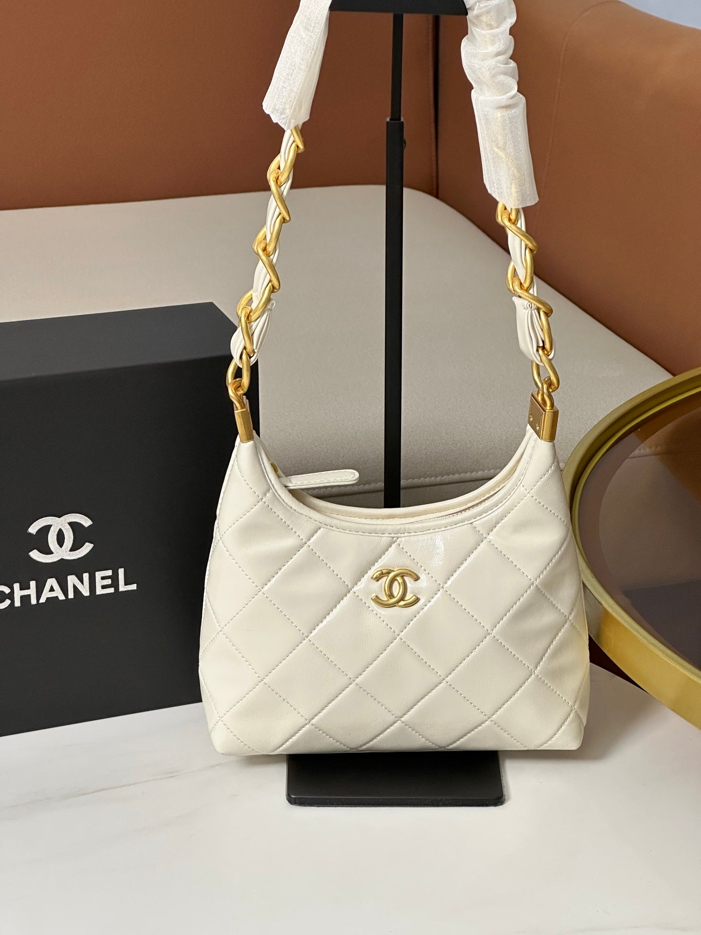 Chanel 2024 New Arrival Hobo Shoulder Bag
