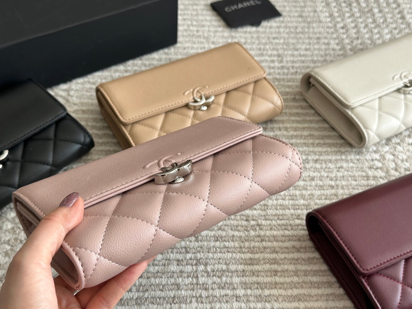 The new WOC Chanel Fortune Bag is a small carry-on bag