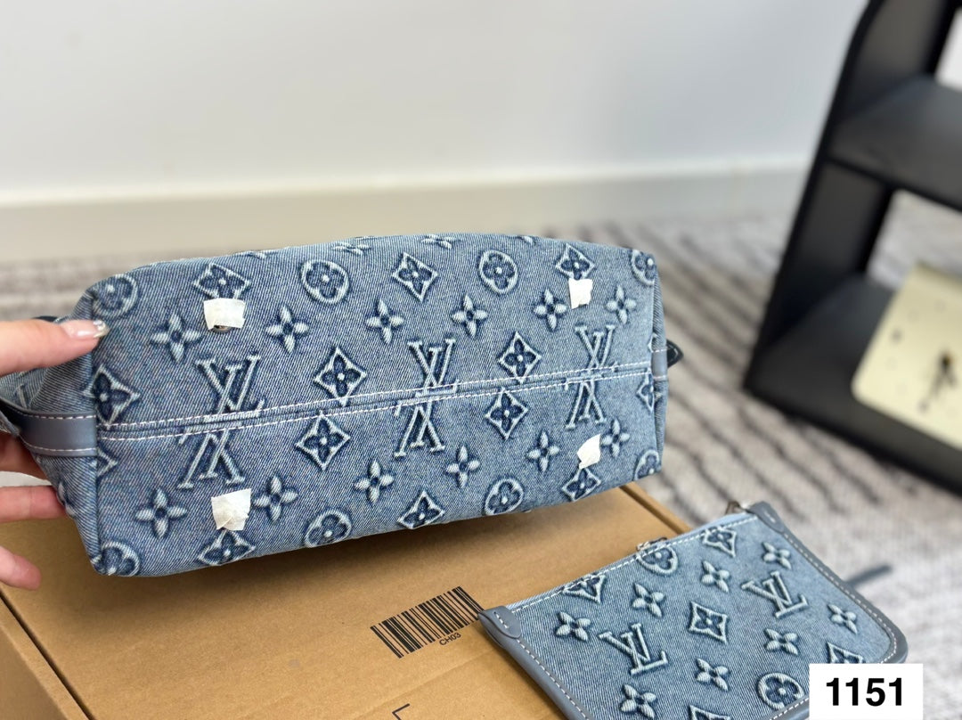 LV24 Limited Edition Denim Carryall Medium